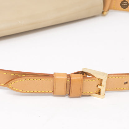 Louis-vuitton Musette Thompson Street Beige Vernis