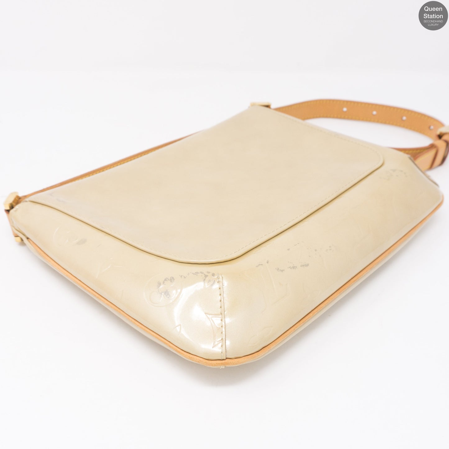 Louis-vuitton Musette Thompson Street Beige Vernis