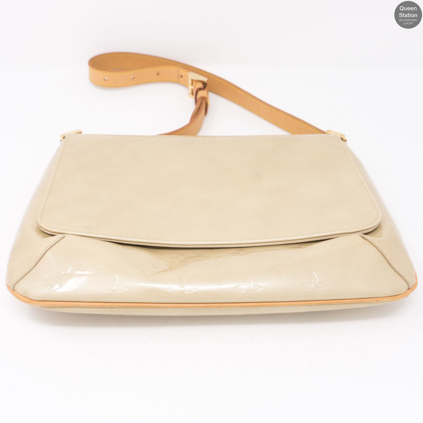 Louis-vuitton Musette Thompson Street Beige Vernis