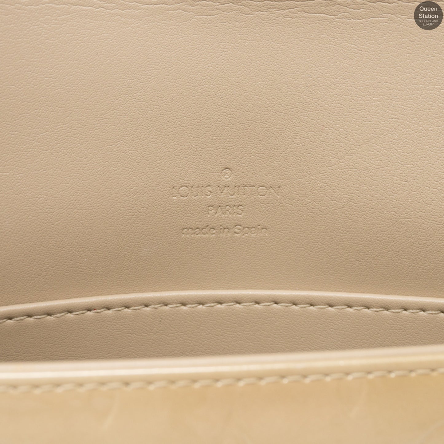 Louis-vuitton Musette Thompson Street Beige Vernis
