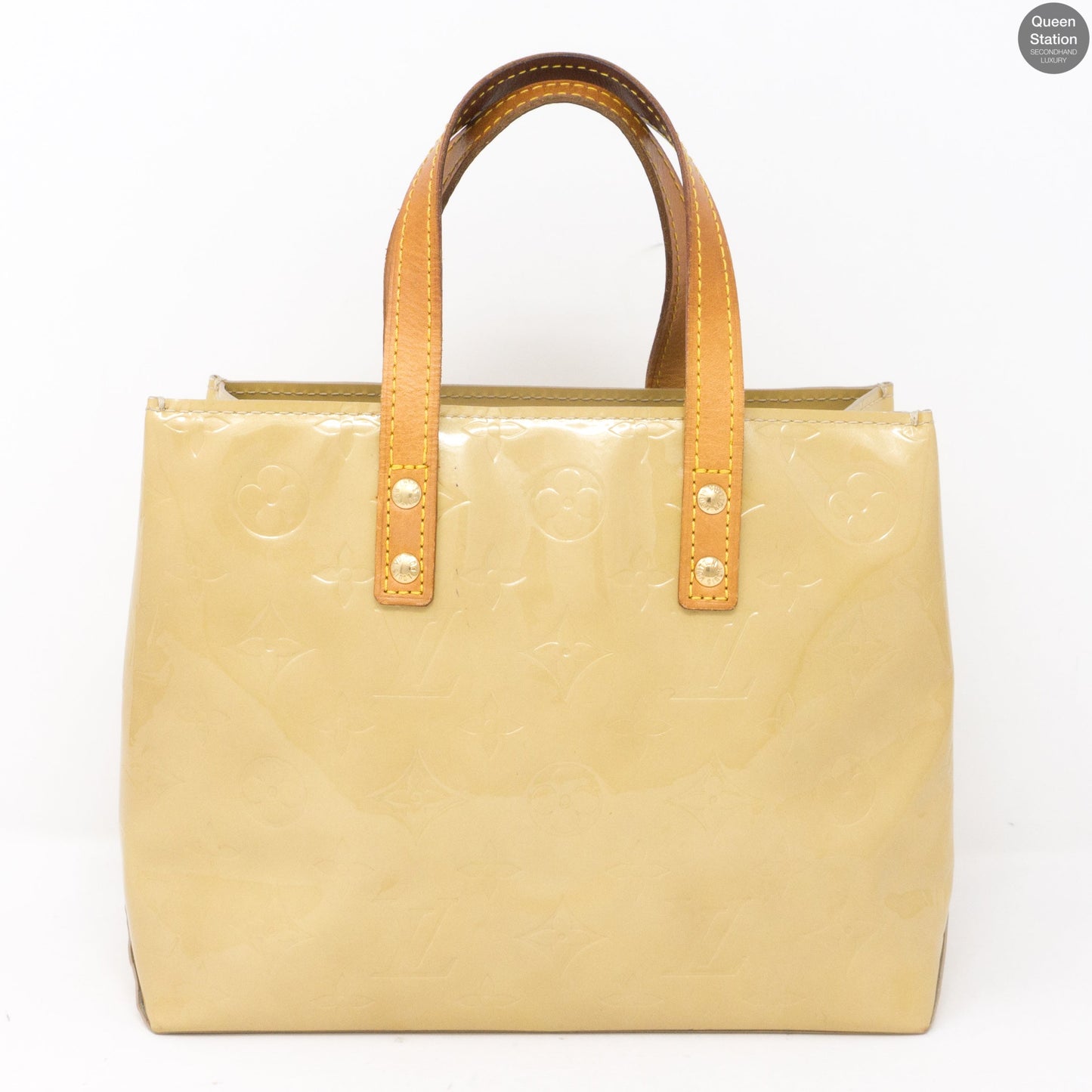 Louis-vuitton Reade PM Vernis Beige