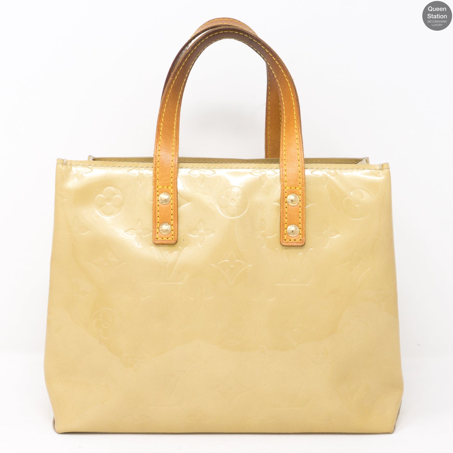 Louis-vuitton Reade PM Vernis Beige