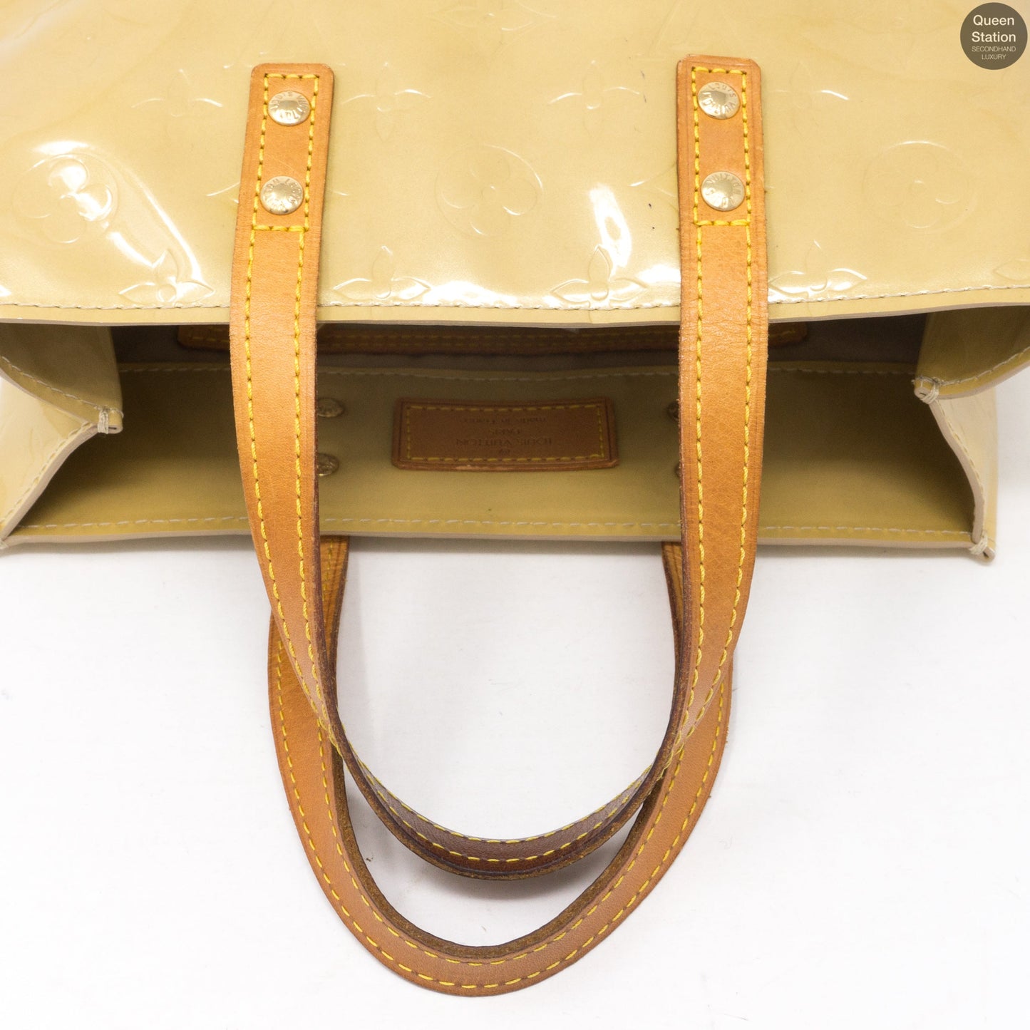Louis-vuitton Reade PM Vernis Beige