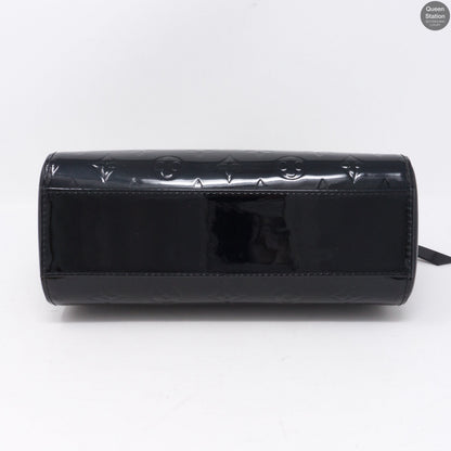 Louis-vuitton Brea PM Black Vernis Leather