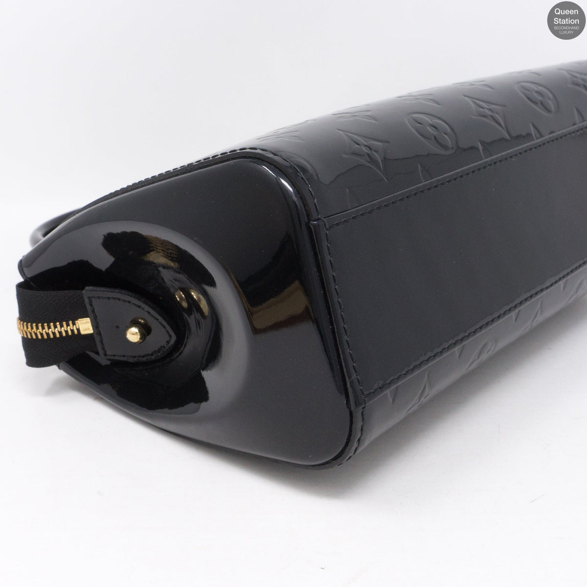 Louis-vuitton Brea PM Black Vernis Leather