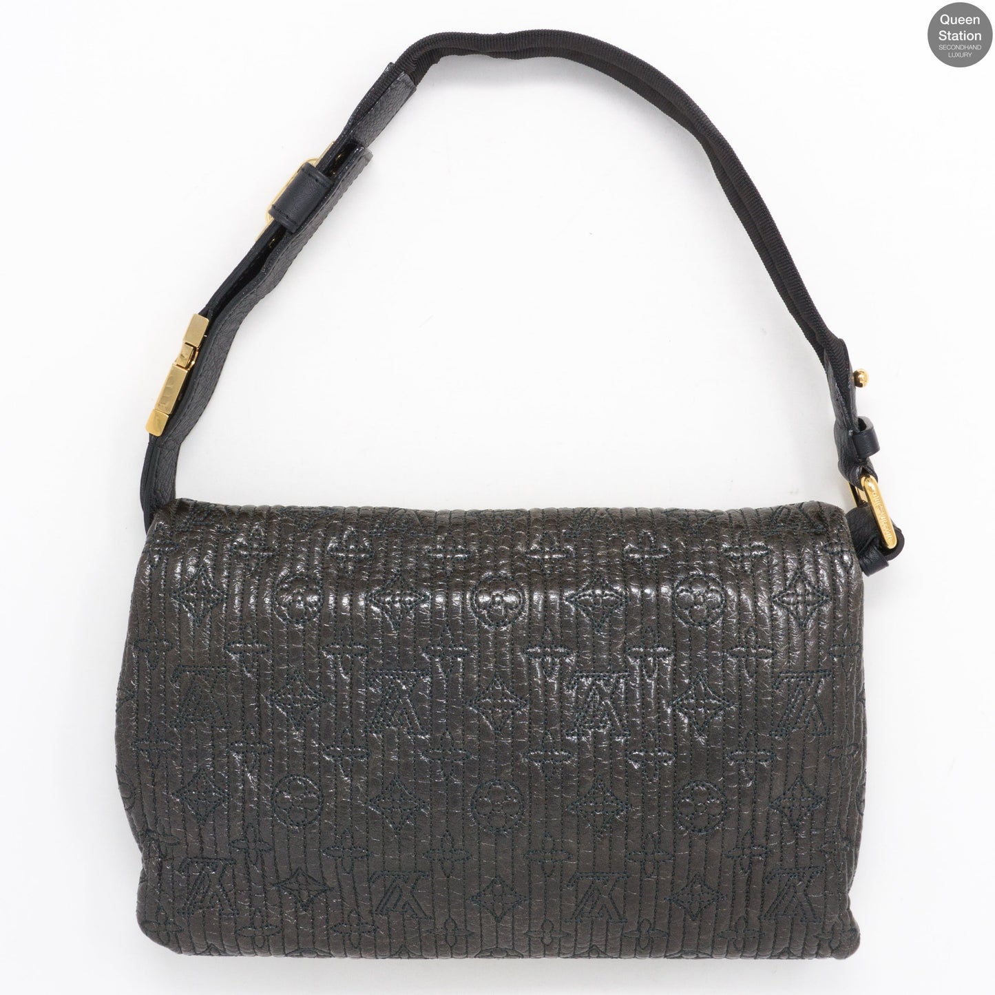 Louis-vuitton Monogram Motard Pochette Black