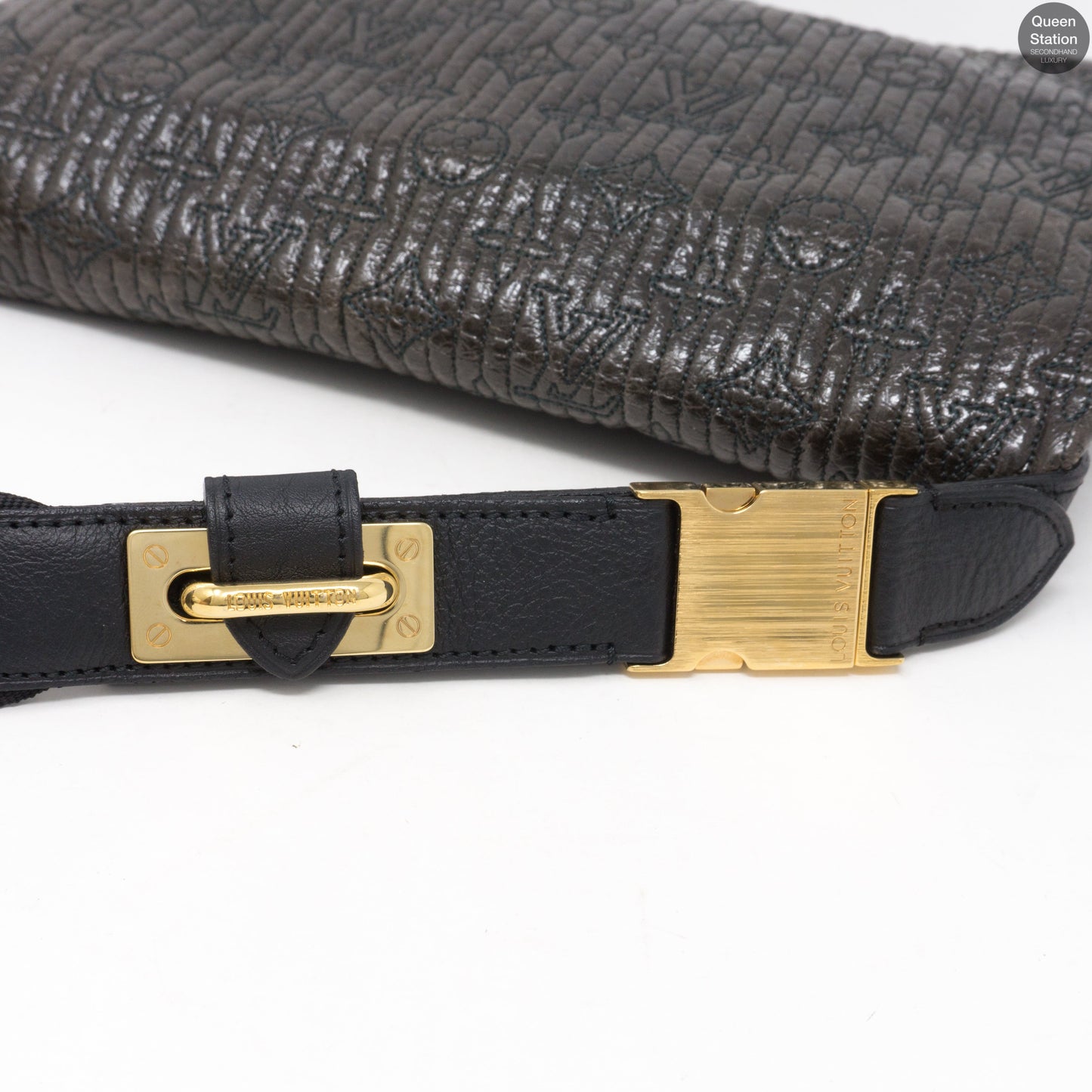 Louis-vuitton Monogram Motard Pochette Black
