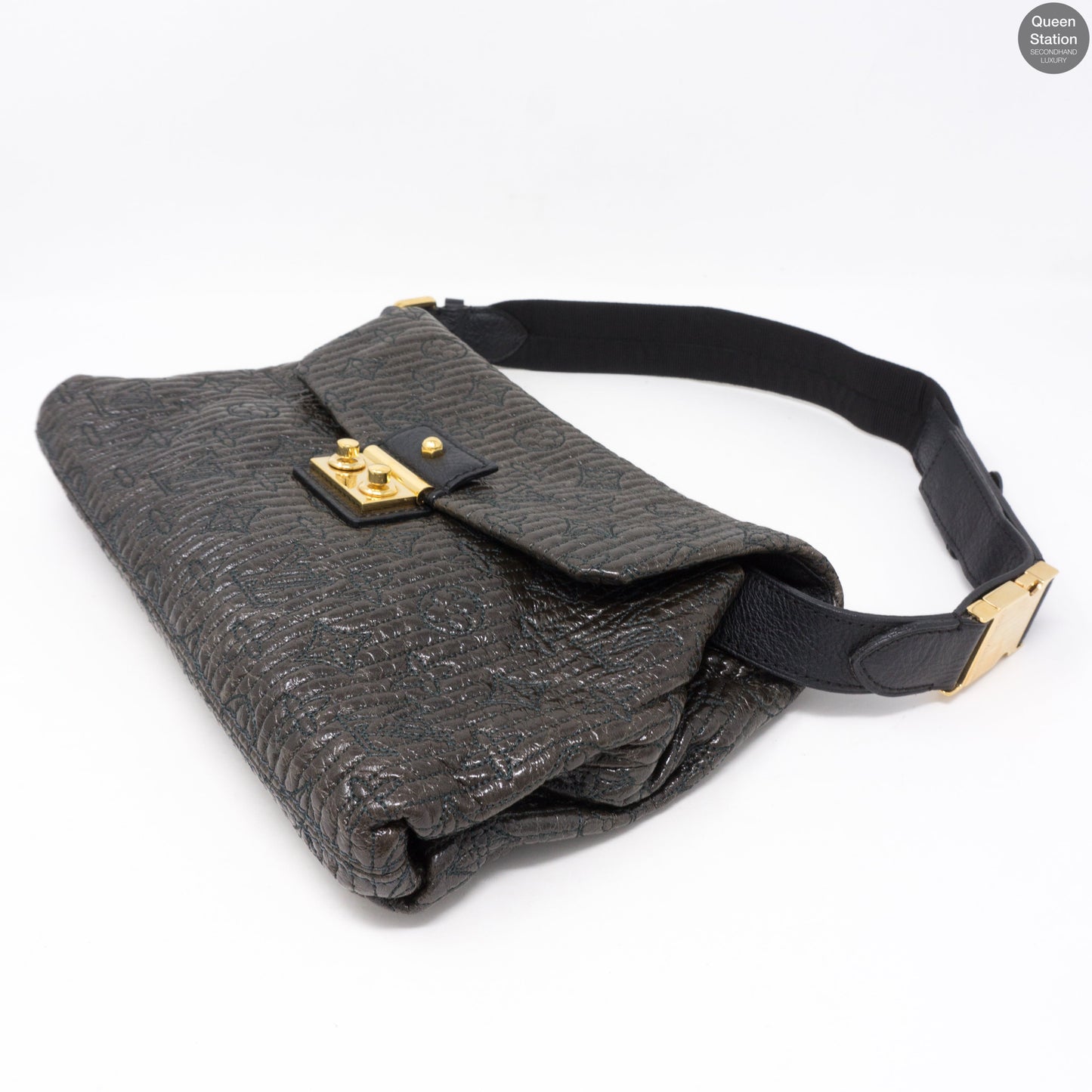 Louis-vuitton Monogram Motard Pochette Black