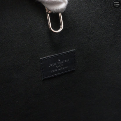 Louis-vuitton Neverfull MM Epi Leather Noir Electric & Pochette