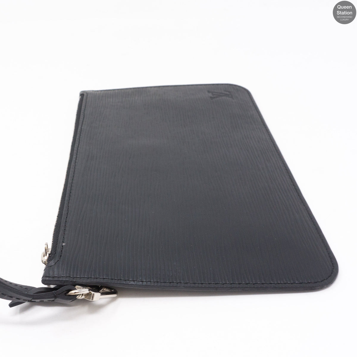 Louis-vuitton Neverfull MM Epi Leather Noir Electric & Pochette
