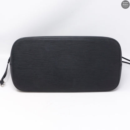 Louis-vuitton Neverfull MM Epi Leather Noir Electric & Pochette