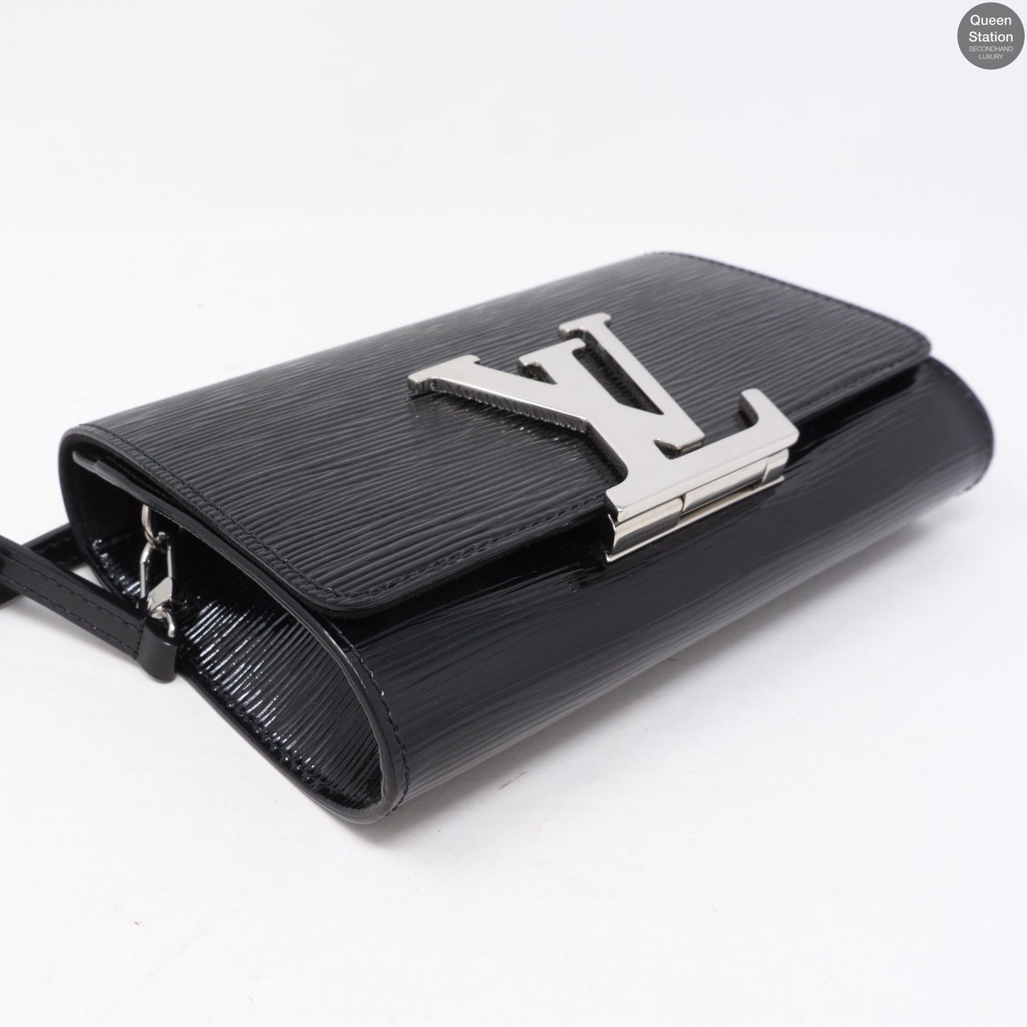 Louis-vuitton Pochette Louise PM Black Epi Leather