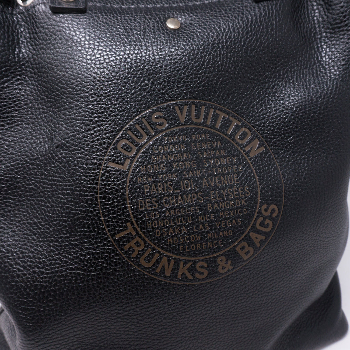 Louis-vuitton Tobago Trunks & Bags Black Suhali Leather