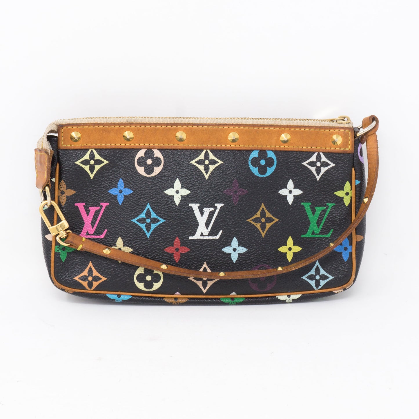 Louis-vuitton Pochette Accessoires Multicolore Black