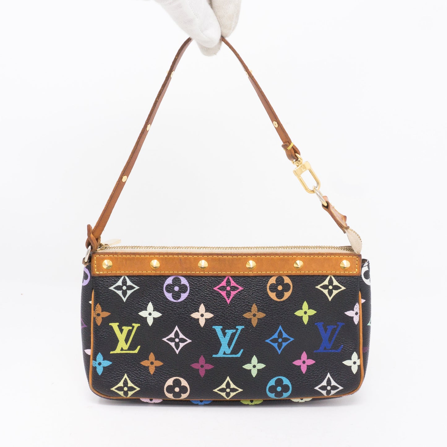 Louis-vuitton Pochette Accessoires Multicolore Black