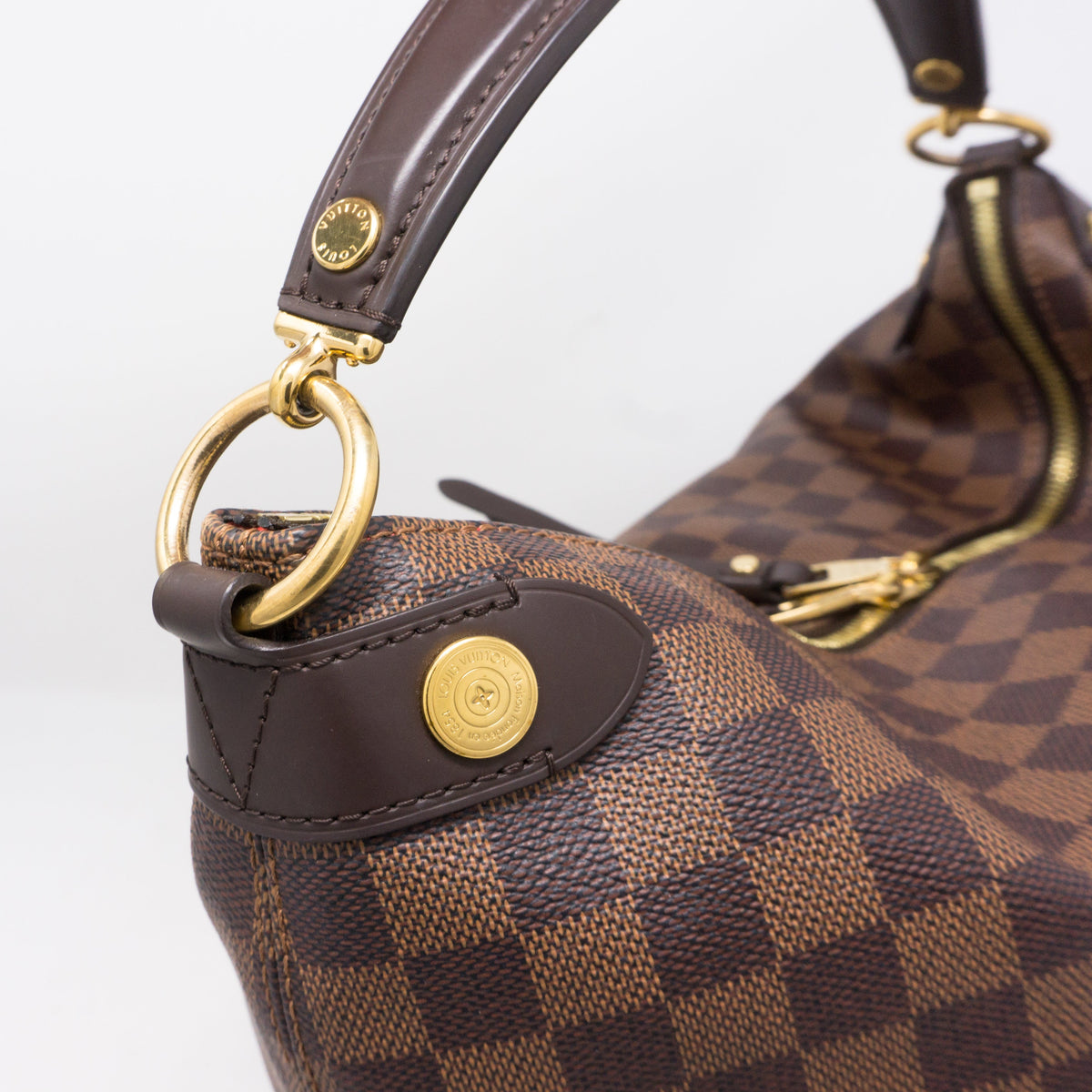 Louis-vuitton Duomo Hobo Damier Ebene