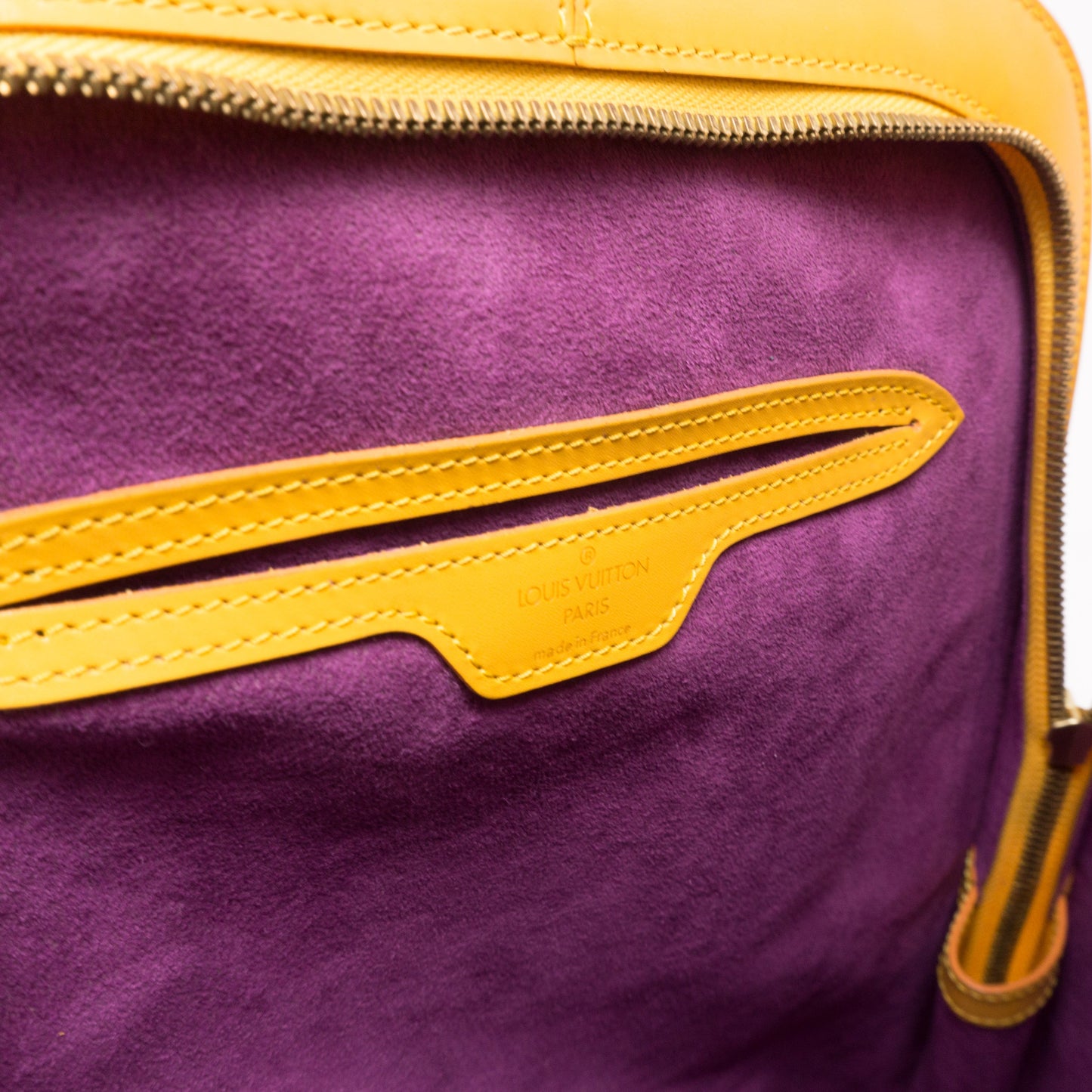 Louis-vuitton Gobelines Backpack Yellow Epi Leather