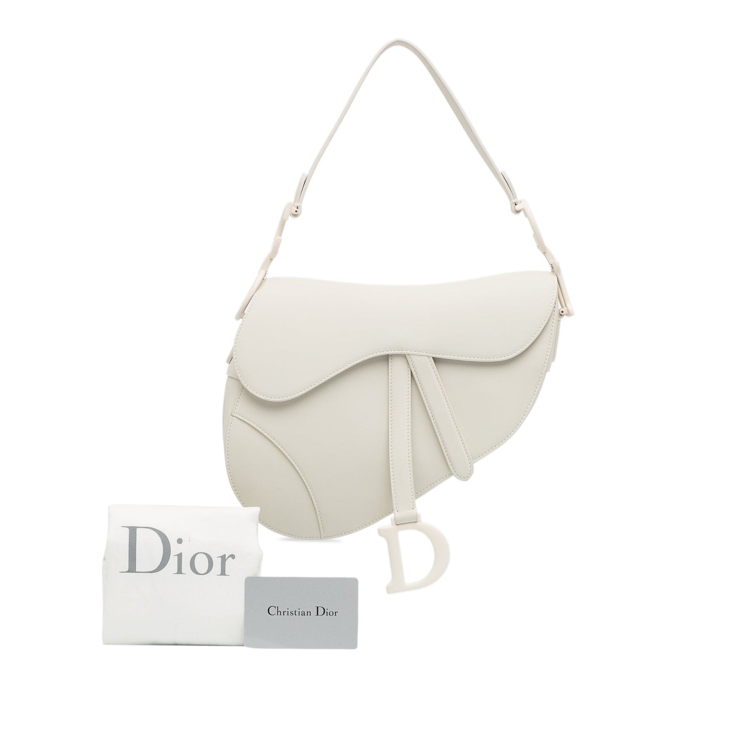 Ultra Matte Calfskin Saddle Bag