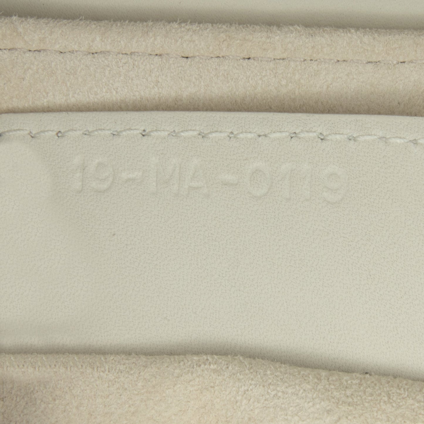 Ultra Matte Calfskin Saddle Bag