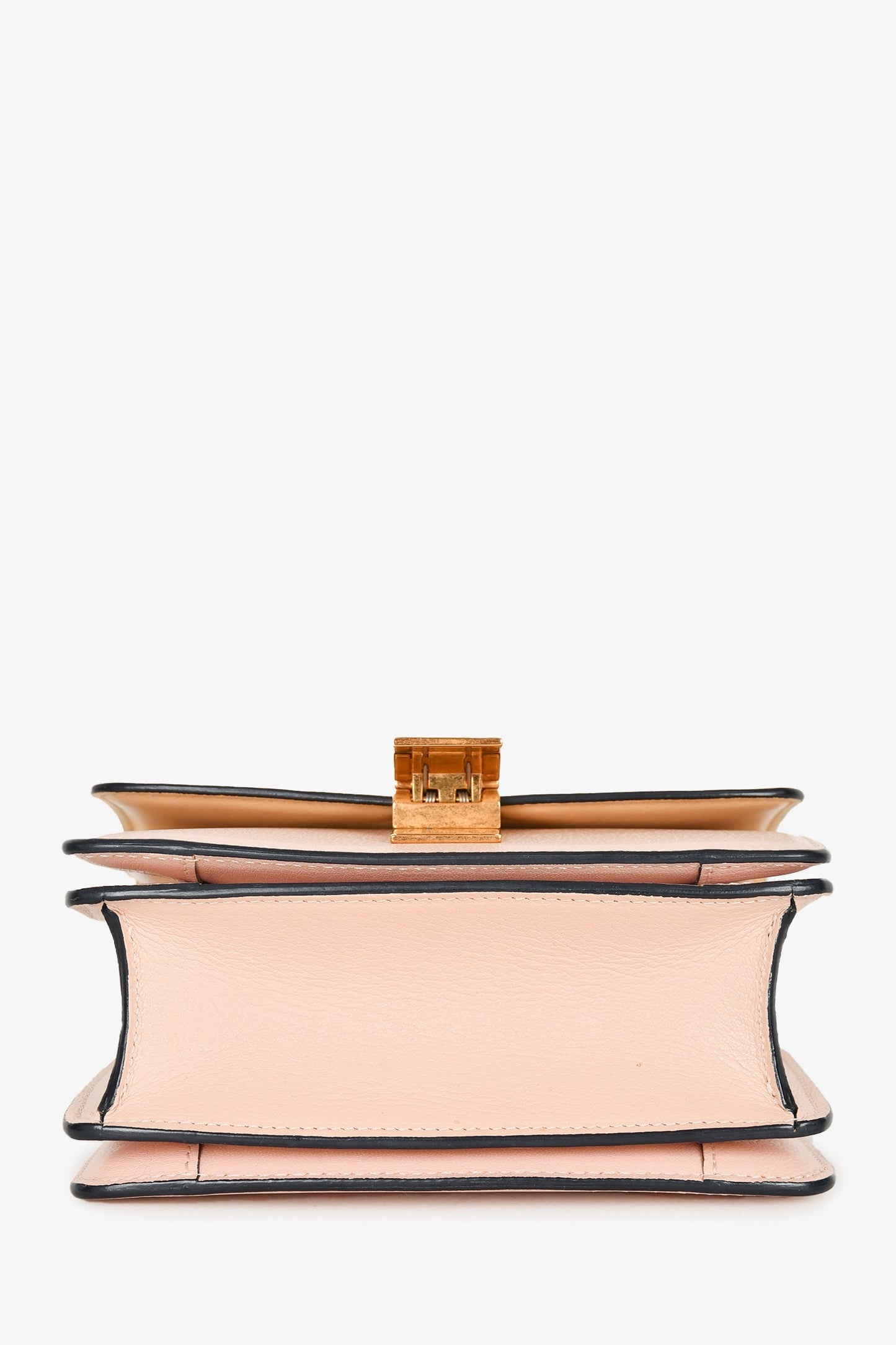 Celine 2018 Pink Leather Small Classic Box Crossbody