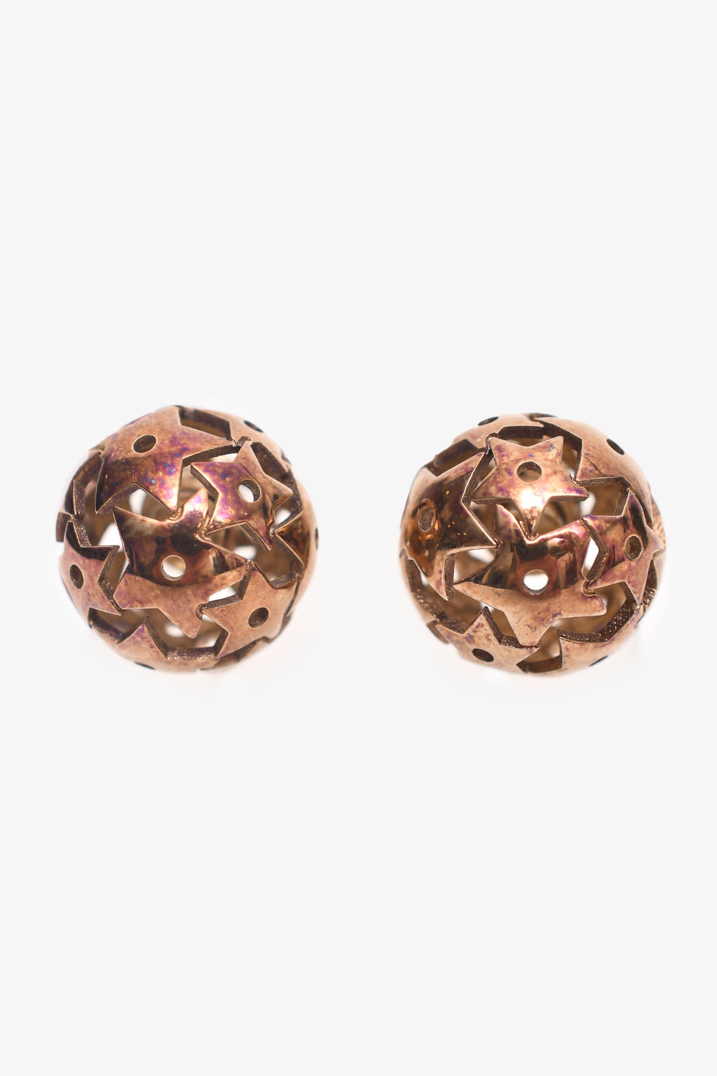Christian Dior Faux Pearl Tribale Earrings
