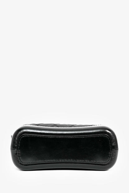Pre-Loved Chanel™ 2019 Black Lambskin Leather Small Gabrielle Bag