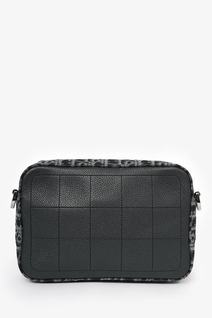 Christian Dior 2019 Blue Oblique 'Sac Safari' Messenger Bag