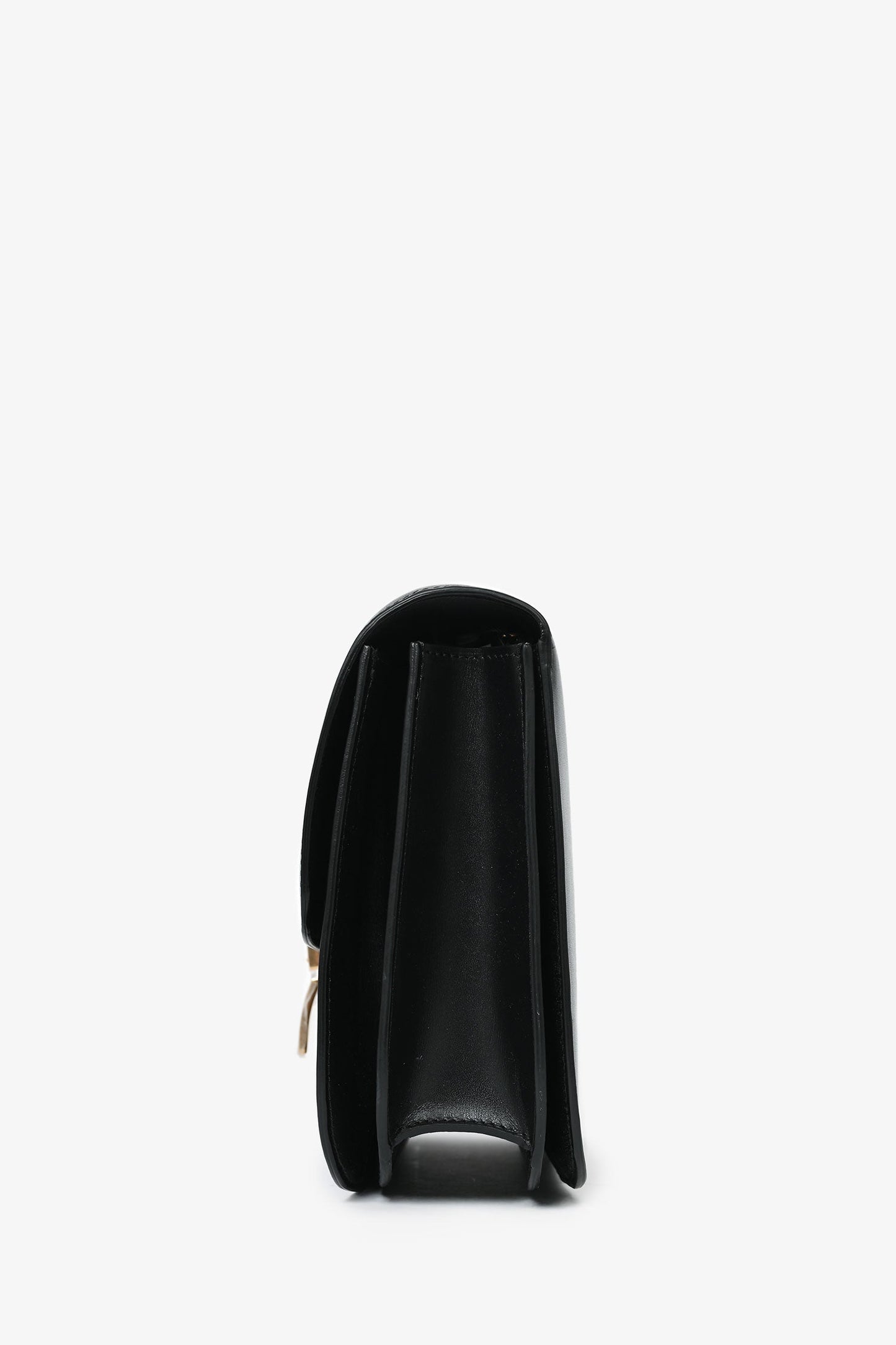 Celine Black Leather Classic Medium Shoulder Bag