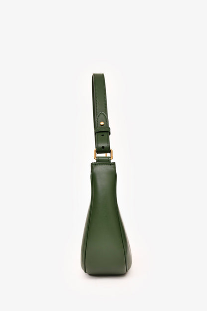 Celine 2017 Green Leather Ava Shoulder Bag