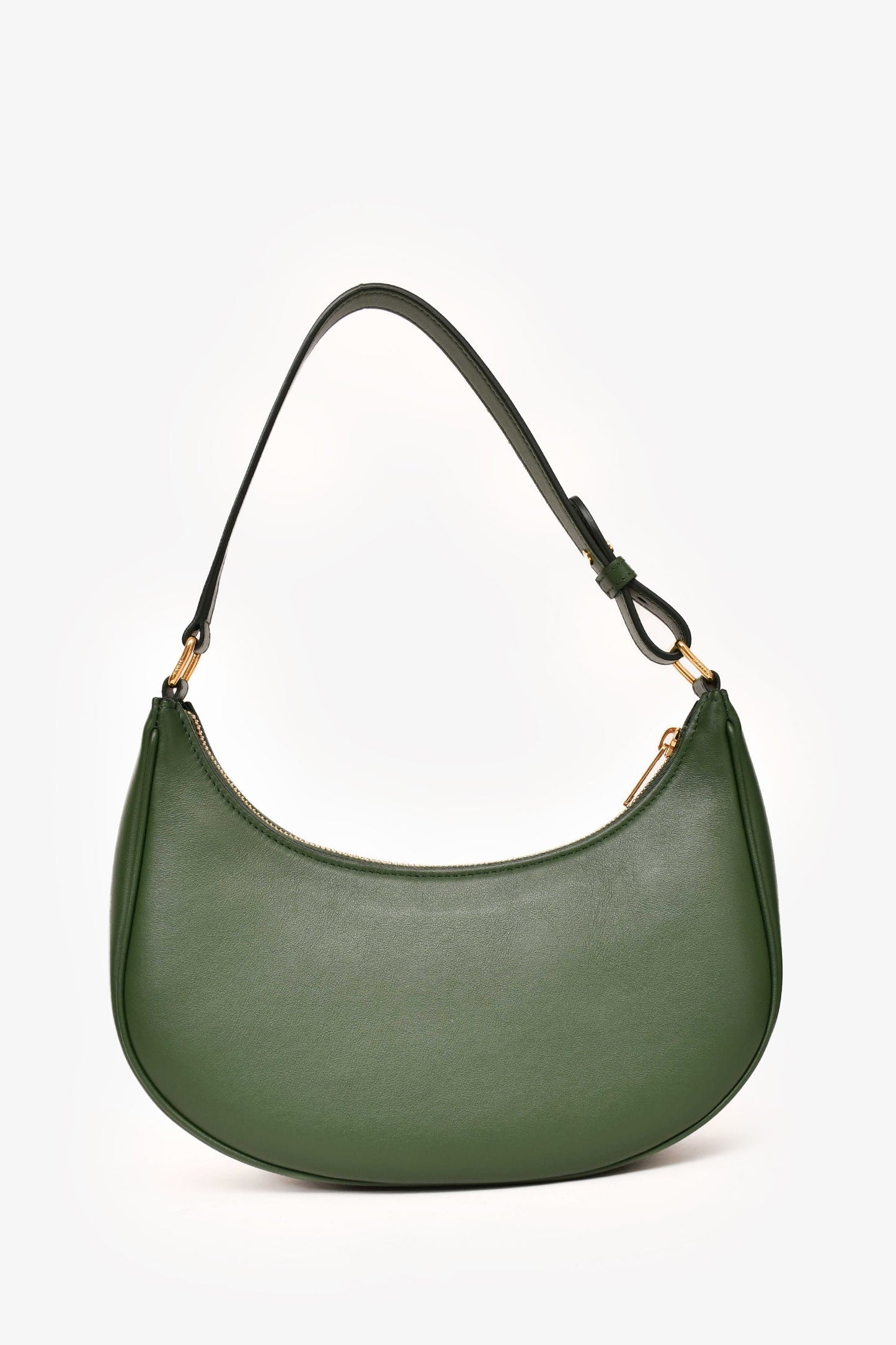 Celine 2017 Green Leather Ava Shoulder Bag
