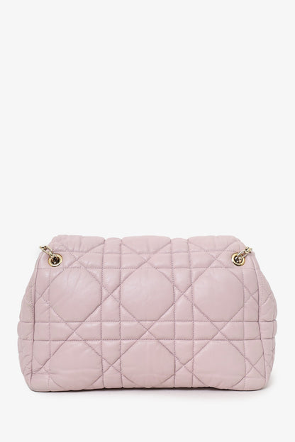 Christian Dior 2015 Lilac Cannage Milly La Foret Chain Flap