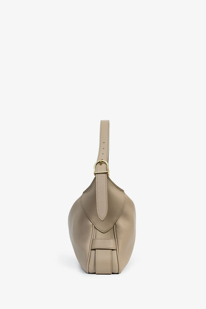 Celine 2022 Taupe Leather Medium Romy Shoulder Bag