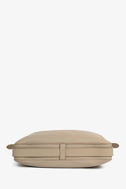 Celine 2022 Taupe Leather Medium Romy Shoulder Bag
