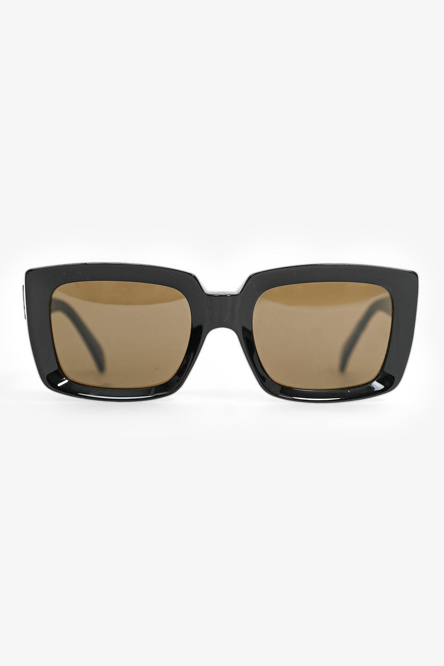 Celine Black Rectangle Sunglasses