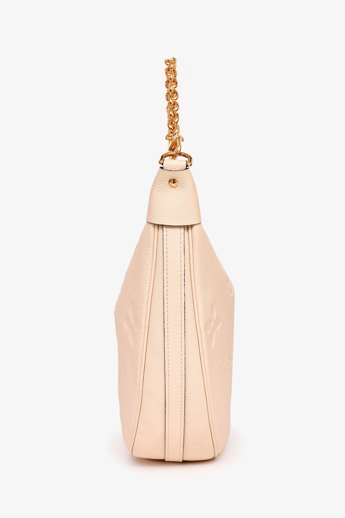 Louis Vuitton Cream Monogram Empreinte Loop Hobo Bag