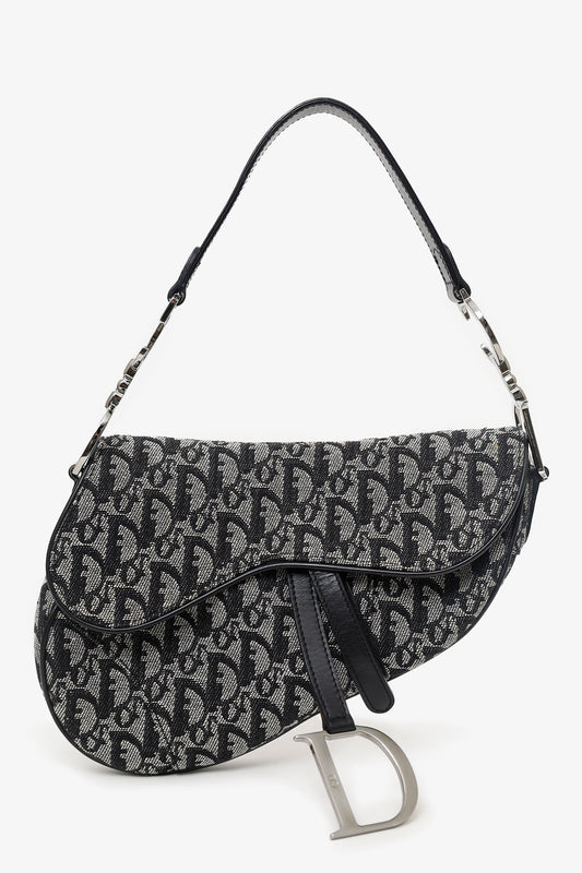 Christian Dior 2002 Diorissimo Saddle Bag