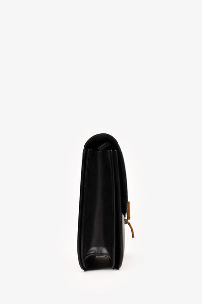 Celine Black Leather Medium Box Crossbody (As Is)