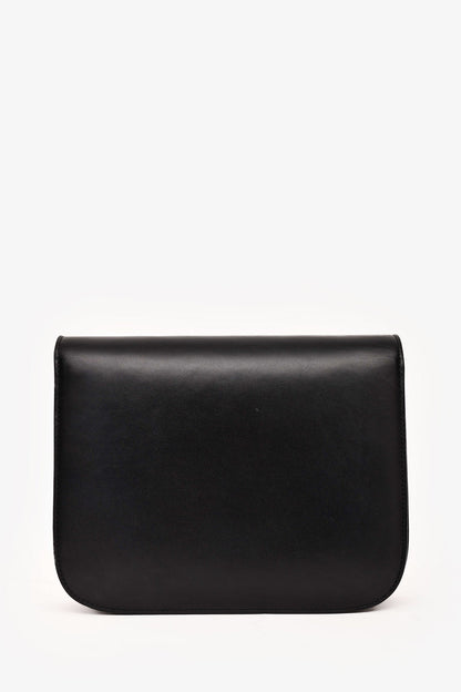 Celine Black Leather Medium Box Crossbody (As Is)