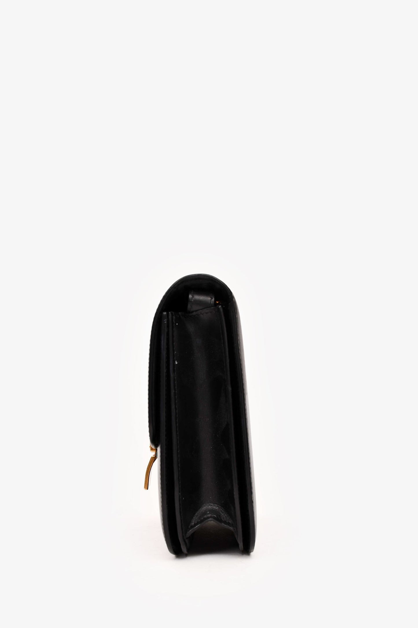 Celine Black Leather Medium Box Crossbody (As Is)