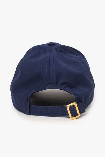 Celine Navy Logo Baseball Hat Size S
