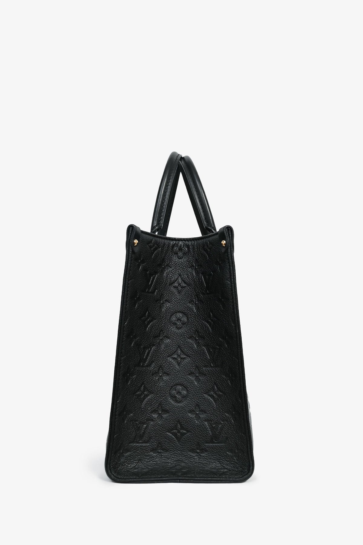 Louis Vuitton Black Monogram Empreinte 'OnTheGo' MM Tote