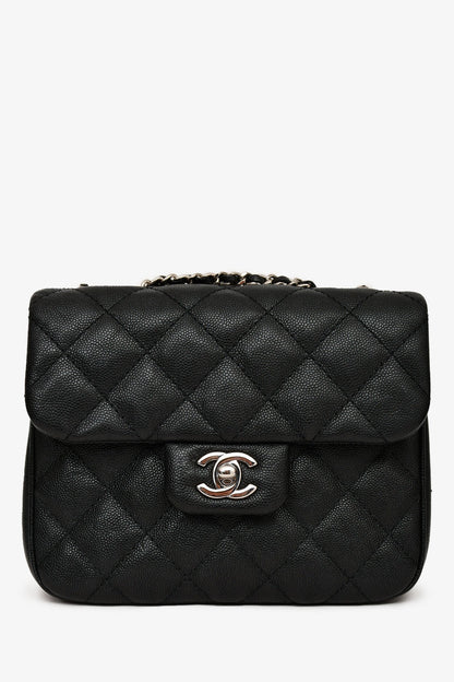 Pre-Loved Chanel™ 2018 Black Caviar Small Urban Companion Bag