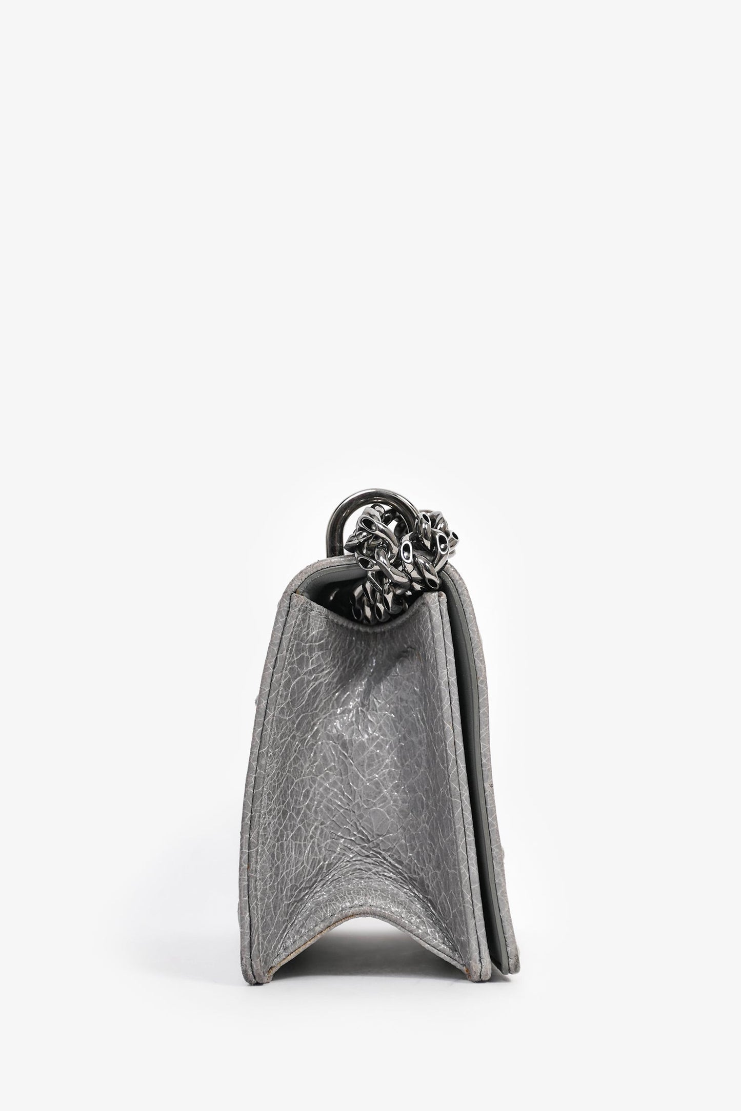 Christian Dior Grey Diorama Small Chain Shoulder Bag
