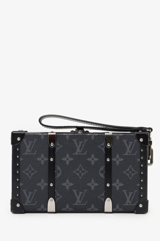 Louis Vuitton Monogram Eclipse Wallet Trunk with Wristlet