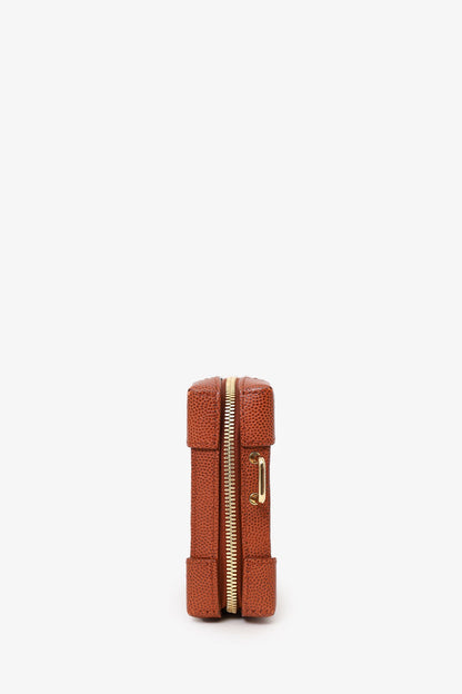 Louis Vuitton x NBA Brown Monogram Ball Grain Leather Soft Trunk Wallet