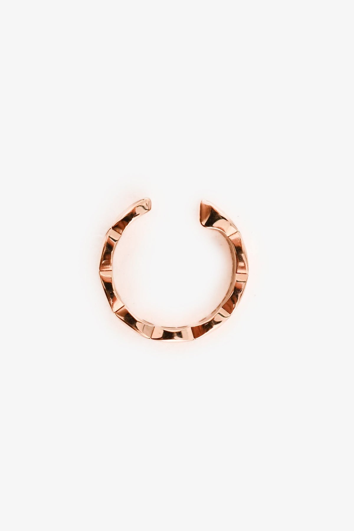 Chanel™ 18K Rose Gold Coco Crush Single Ear Cuff