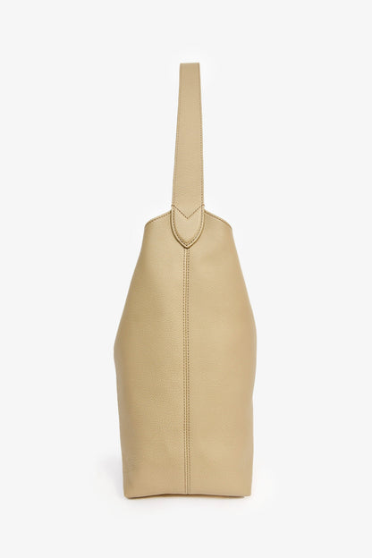 Louis Vuitton Sage Green Leather 'Low Key Hobo MM' Shoulder Bag with Monogram Pouch