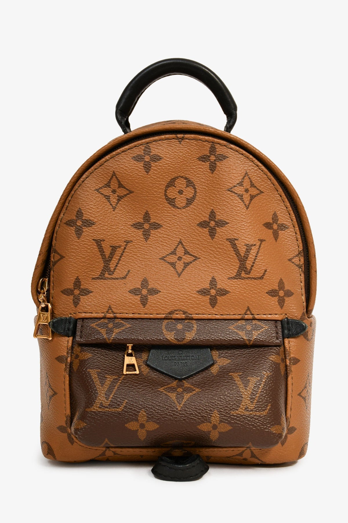 Louis Vuitton 2016 Reverse Monogram Palm Springs Mini Backpack (ONE STRAP)