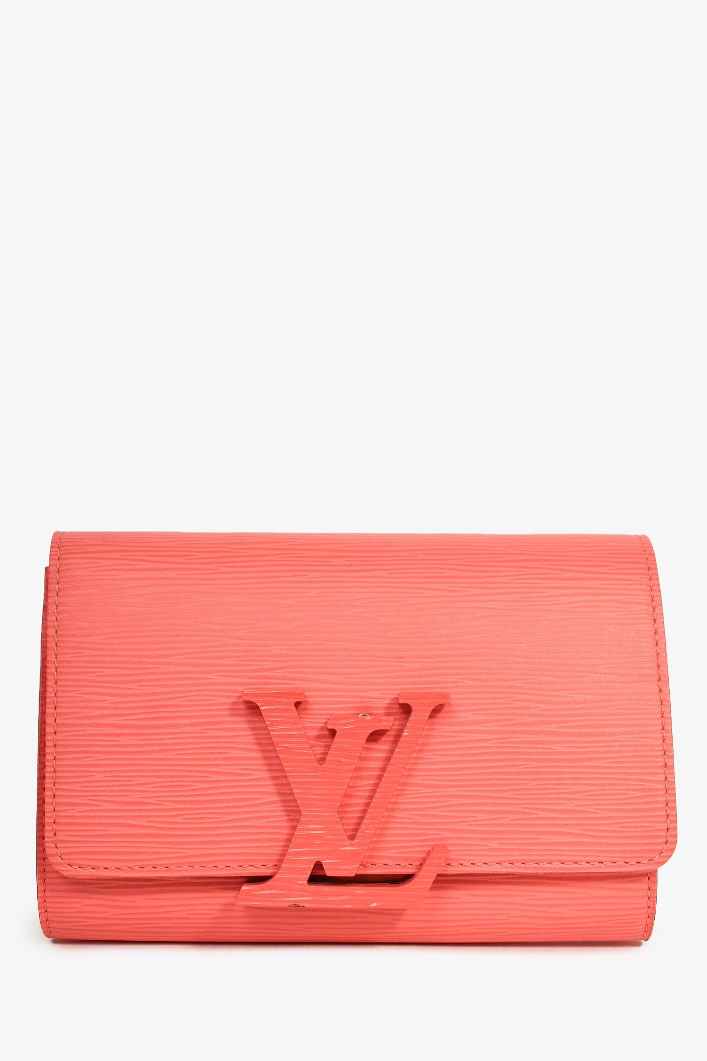 Louis Vuitton Coral Epi Leather 'Louise' Wallet on Chain