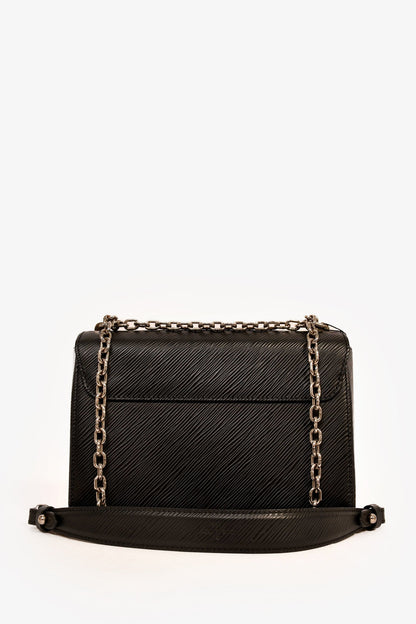 Louis Vuitton 2017 Black Epi Leather Twist MM Shoulder Bag